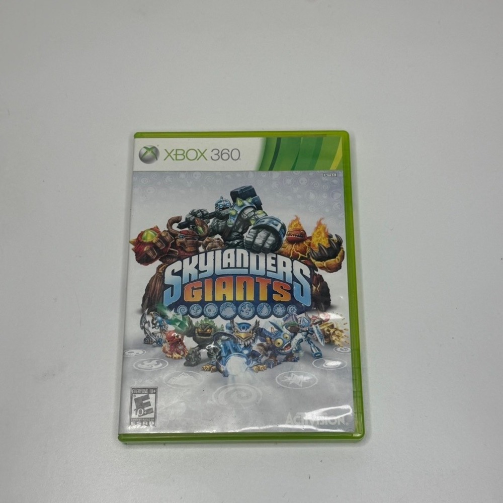 Activision Skylanders Giants Xbox 360 Video Game Retro Gaming Disc Case Manual